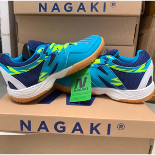 Giày cầu lông NAGAKI CHIKARA (tặng túi đựng giày, tất lửng và quấn cán vợt )giày ôm chân, nhẹ và đẹp, đã khâu đế ,OK