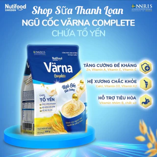 [HSD T5-2025] Ngũ Cốc Dinh Dưỡng Varna Complete Chứa Tổ Yến 500g.