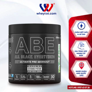 ABE Pre Workout Applied Nutrition 30 lần dùng