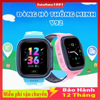 Đồng hồ thông minh trẻ em Y92 / Y85 / Q12 định vị cảm ứng chống nước nghe gọi 2 chiều có Tiếng Việt -WIFi