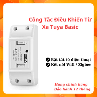 Công Tắc Wifi Điều Khiển Từ Xa Tuya Basic