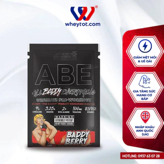 Applied Nutrition ABE pre workout gói sample dùng 1 lần