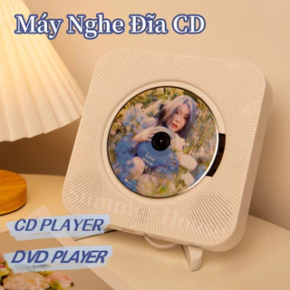 Máy đĩa nghe nhạc CD/DVD cắm điện gia dụng,máy học tiếng Anh treo tường,hỗ trợ chạy đĩa CD/Bluetooth/USB/thẻ nhớ