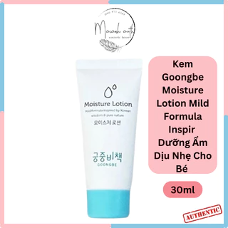 Kem dưỡng ẩm sâu Goongbe Moisture Lotion - Kem dưỡng da Goongbe mini 30ml