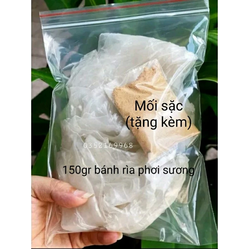 1 bịch bánh tráng phơi sương loại 1(tặng kèm muối sặc)