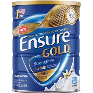 Giảm 20%. HSD: 02/01/2026 Sữa Ensure Gold Hương  Vani - Ít Ngọt - Lúa mạch - cà phê. Hoả tốc