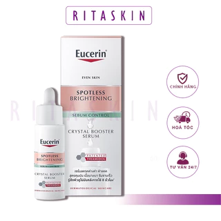 Eucerin Tinh Chất Giảm Thâm Nám, Kiểm Soát Nhờn Spotless Brightening Sebum Control Crystal Booster Serum 30ml