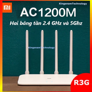 Bộ phát wifi Xiaomi Gen 3 Gen R3G V1 USB 3.0 gen 3g băng tần kép 5G & 2.4G nối sóng cực khoẻ giaodiện tiếng Việt Padavan