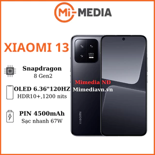 Điện thoại xiaomi 13 Snapdragon 8 Gen 2 bảo hành 12 tháng