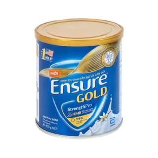 Sữa bột Ensure gold 380g/ 400g hương Vani date 2026