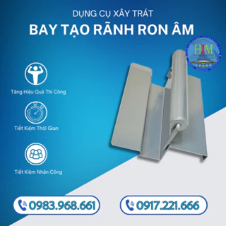 Bay Cắt Chỉ Ron Âm/ Tạo Rãnh Âm Tường |Đầy Đủ Kích Thước Vuông Tròn 20-25-30-50 | Hàng Cao Cấp Loại 1