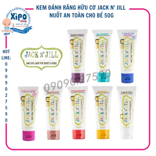 Kem Đánh Răng Hữu Cơ Jack N'Jill Cho Bé 50g