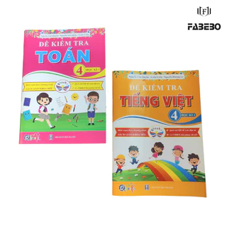 Sách - Combo Đè Kiểm Tra Lớp 4 học kỳ 1- Cánh Diều ( 2 cuốn)