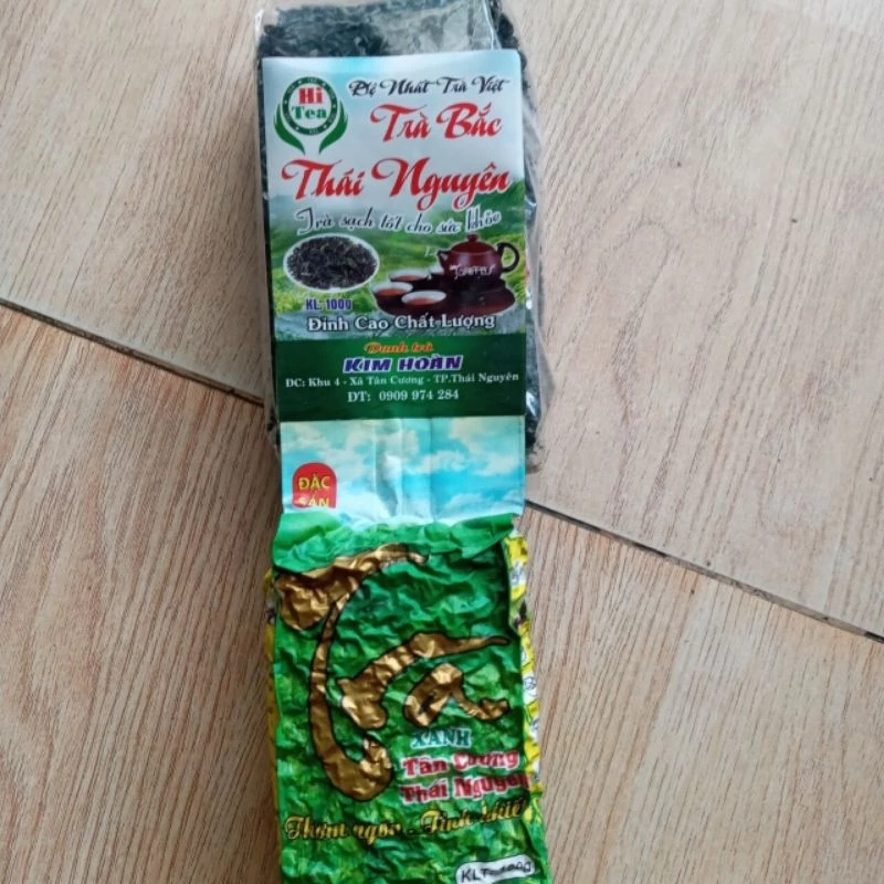 Trà Bắc Thái Nguyên kim hoàn xanh 100gr