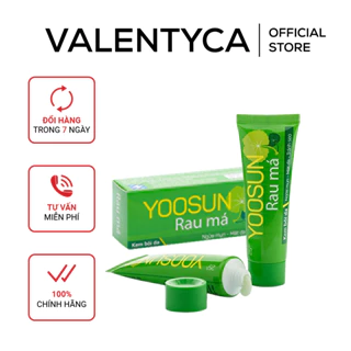 Yoosun Rau má 25g ngừa rôm sảy, mẩn ngứa, hăm tã, muỗi đốt cho bé, kem ngừa sẹo mụn giảm thâm từ thảo dược