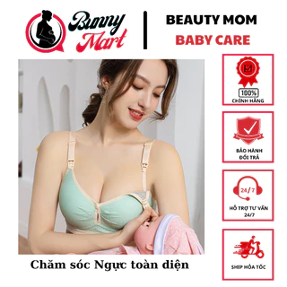 Áo Ngực Cho Con Bú Không Gọng Cho Mẹ Vắt Sữa Dễ Dàng Thoáng Mát Kiêm Áo Lót Tiện Lợi Áo Lót Bầu Cho Con Bú Sau Sinh