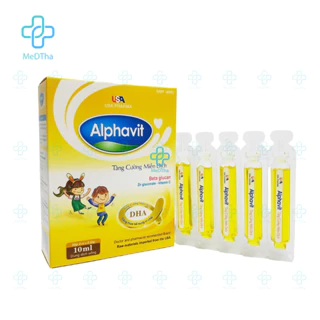 Alphavit Tăng Cường Miễn Dịch - Tăng Sức Đề Kháng Cho Bé, Phòng Bệnh Đường Hô Hấp, Phế Quản, Nâng Cao Thể Trạng Cho Bé