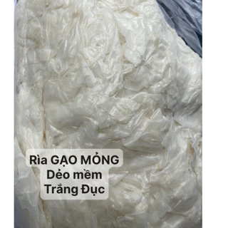 500G Bánh Tráng Rìa Phơi Sương Dẻo Mềm Hàng Loại 1 Mỏng Ngon