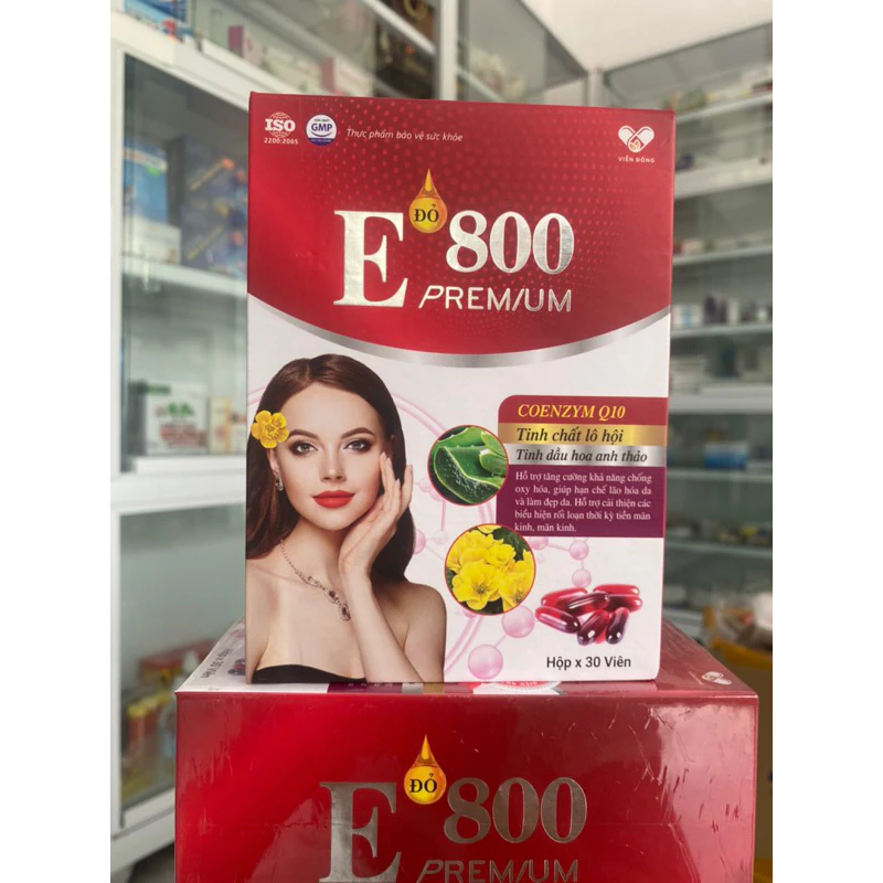 VITAMIN  E ĐỎ 800