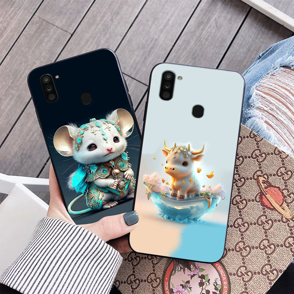 Ốp lưng Samsung a11 / ss m11 in hình 12 con giáp siêu cute