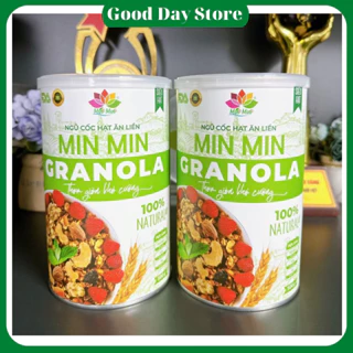 [COMBO 2 HỘP] Granola min min,ngũ cốc hạt ăn liền