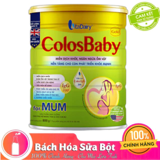 Sữa Bột Colosbaby Gold for Mum 800g giúp mẹ thai kì khỏe mạnh, giảm ốm vặt