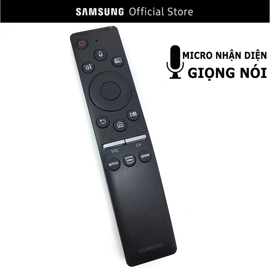 [CHÍNH HÃNG] Điều khiển TV Samsung Giọng Nói Dùng Được Cho Tất Cả Các Đời TV SAMSUNG Smart có giọng nói