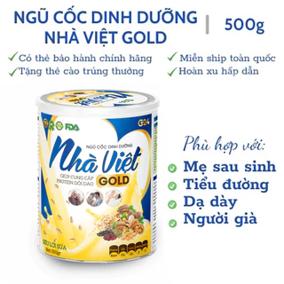 Ngũ Cốc Dinh Dưỡng Nhà Việt Gold (Freeship +kèm quà tặng)