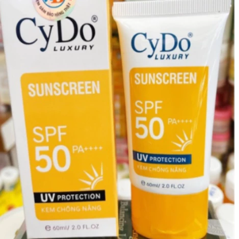 KEM CHỐNG NẮNG LUXURY CYDO SPF50 HÀNG CHÍNH HÃNG 60ml