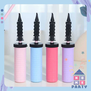 [TPHCM] Bơm Bong Bóng Pastel Bằng Tay - Bơm Bóng Mini - Phụ Kiện Trang Trí Sinh Nhật - Homeparty