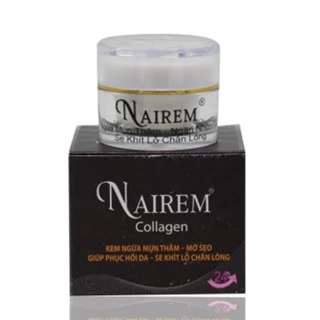 Nairem Collagen – Kem mụn thâm, mờ sẹo, phục hồi da, se khít lỗ chân lông 8g