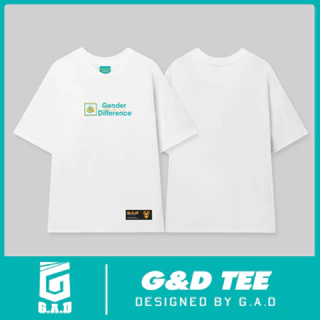 G_D Tee - Áo thun from rộng tay lỡ, local brand GADHANOI, unisex nam và nữ 100% cotton, hàng chính hãng cao cấp