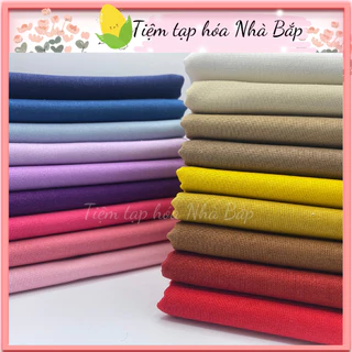 Vải Linen Loại Dày Mịn Đẹp 2 Kích Thước 50x70cm Và 70x100cm