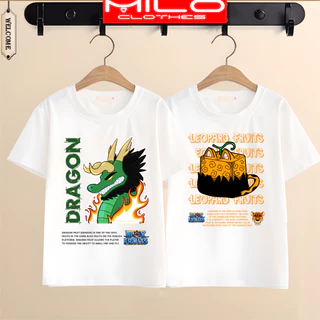 [ Milo.Clothes ] Áo Thun In hình Games Blox Fruits Shadow Dragon các trái ác quỷ cực chất cho bé - Có size Trẻ Em