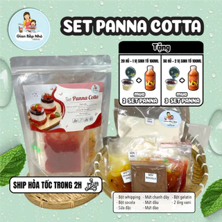 Set làm bánh Panna Cotta 4 vị siêu ngon - Gian Bếp Nhỏ Orino