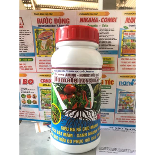 phân hữu cơ sinh học bổ sung amino- humic hữu cơ ra rẽ cực mạnh