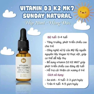 Vitamin D3k3mk7 Đức