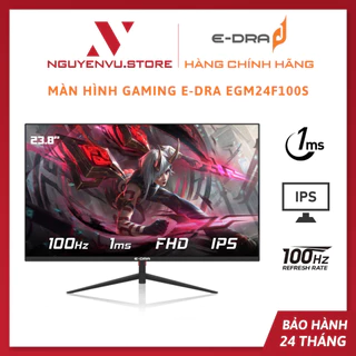 Màn Hình E-Dra EGM24F100S / EGM24F100P 23.8 inch (FHD/IPS/100Hz/1ms) - EGM24F100VA (FHD/VA/100Hz/1ms) - Hàng Chính Hãng