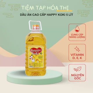 Dầu Ăn Cao Cấp Happi Koki 5L