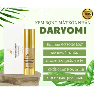 [CHÍNH HÃNG] Kem Bọng Mắt Xóa Nhăn Thâm Quầng cao cấp Daryomi Hàn Quốc - 15ML