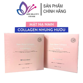 Mặt Nạ NMN Deer Bone Collagen Hộp 5 Miếng Giúp Dưỡng Ẩm Trắng Da Chống Lão Hóa