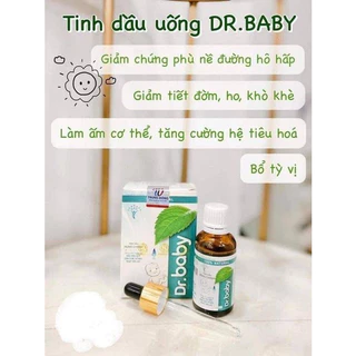 Tinh dầu húng chanh Dr.baby VÀ MINION