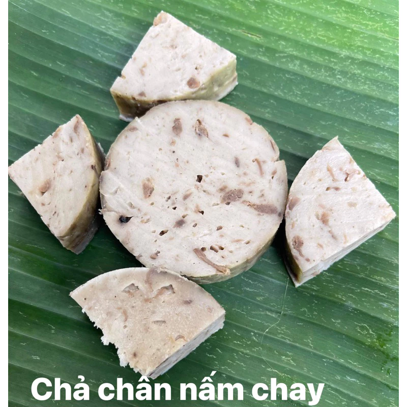 CHẢ CHÂN NẤM CHAY (đông) giao hcm