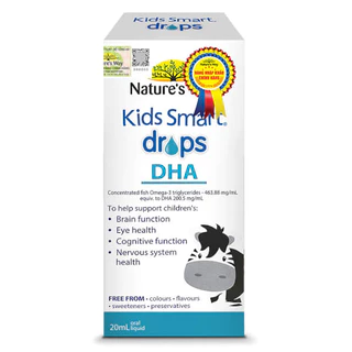 DHA Nature's Way Kids Smart Drops DHA Dạng Giọt Giúp Tăng IQ, Phát Triển Não Bộ Cho Bé 20ml