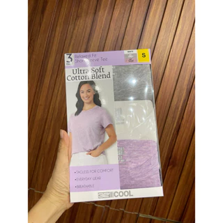 Sét 3 Áo nữ 32 Cool Ultra Soft Cotton chính hãng (săn sale costco Mỹ)