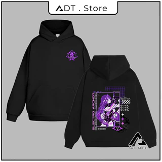 Áo Hoodie GENSHIN IMPACT BLACK HOODIES - Raiden Yae Xiao Klee Sumeru