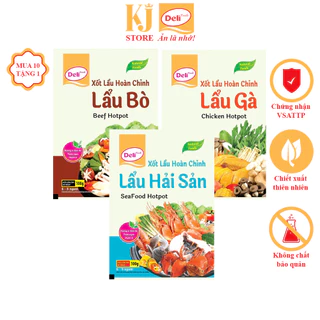 Túi xốt gia vị nấu lẩu thơm ngon đủ vị Deli Foods Delifood delifoods, deli