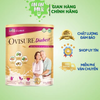 Sữa Hạt Tiểu Đường Ovisure Diabest Chính Hãng - Hộp 650g