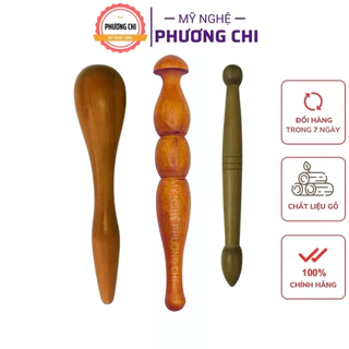 Dụng cụ day ấn huyệt bằng gỗ thơm, Cây dùi day ấn huyệt | Mỹ nghệ phương chi