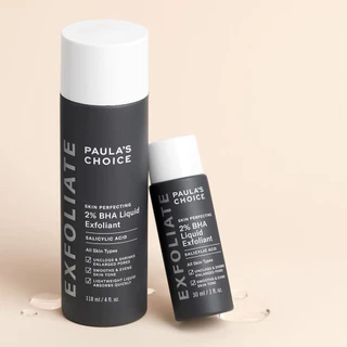 [TEM CHÍNH HÃNG] Dung Dịch Loại Bỏ Tế Bào Chết Paula's Choice Skin Perfecting 2% BHA Liquid Exfoliant